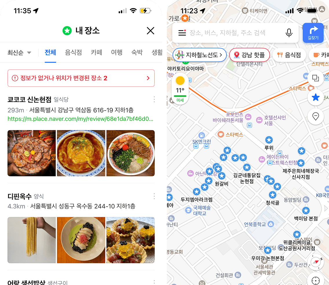 저장 장소 관리의 어려움
